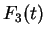 $\displaystyle F_3(t)$
