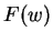 $F(w)$