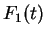 $\displaystyle F_1(t)$