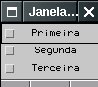 Estado inicial dos Checkboxes
