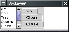 Janela com BoxLayout