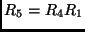 $ R_5 = R_4R_1$