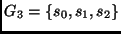 $ G_3 = \{s_0, s_1, s_2 \}$