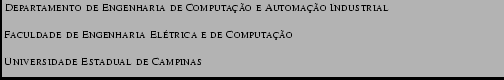 $\textstyle \parbox{110mm}{\scriptsize\sc
Departamento de Engenharia de Computa...
...ngenharia Eltrica e de Computao \\ [9pt]
Universidade Estadual de Campinas}$