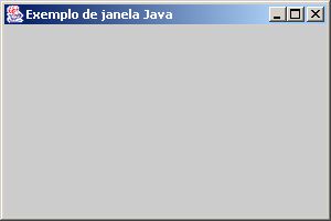 Exemplo de JFrame