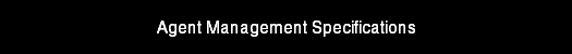 Management Specifications